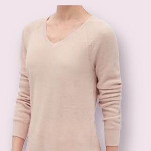Pink Gap V Neck Sweater 